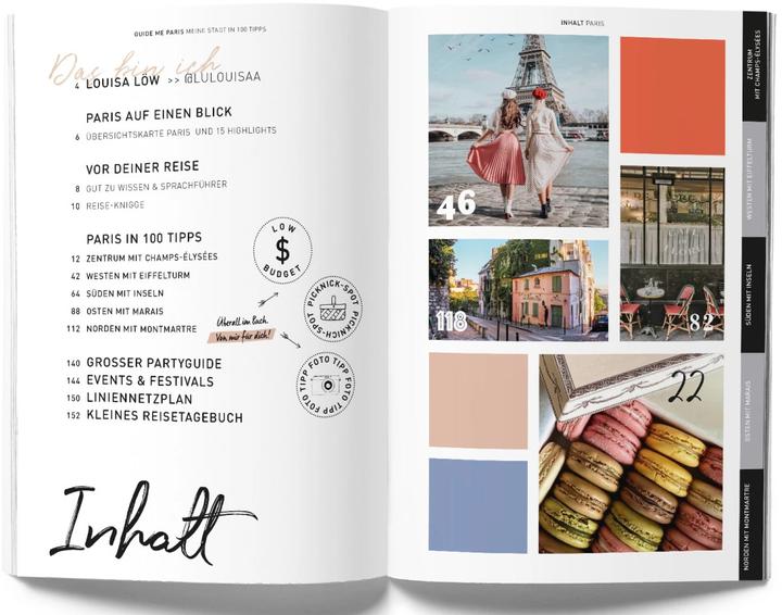 Produktbild GuideMe TravelBook Paris: Instagram-Spots & Must-See-Sights inkl. Foto-Tipps von @lulouisaa (Dumont (Deutsch, Louisa Löw, 2022)