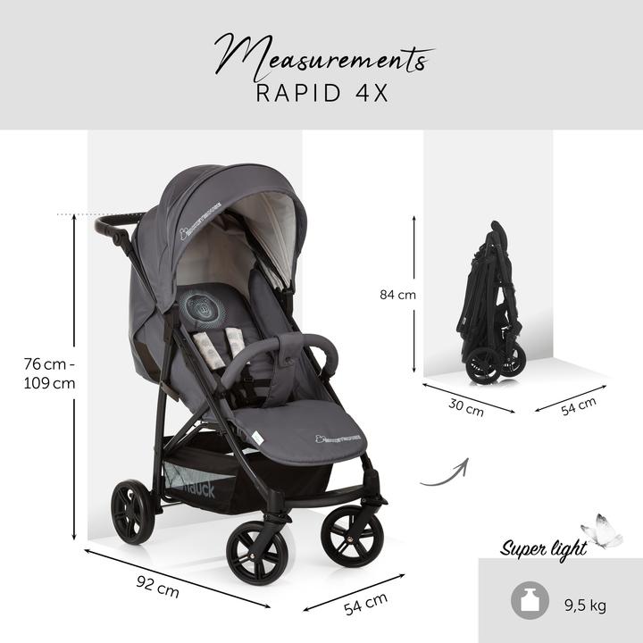Produktbild Hauck Rapid 4X Plus Trioset
