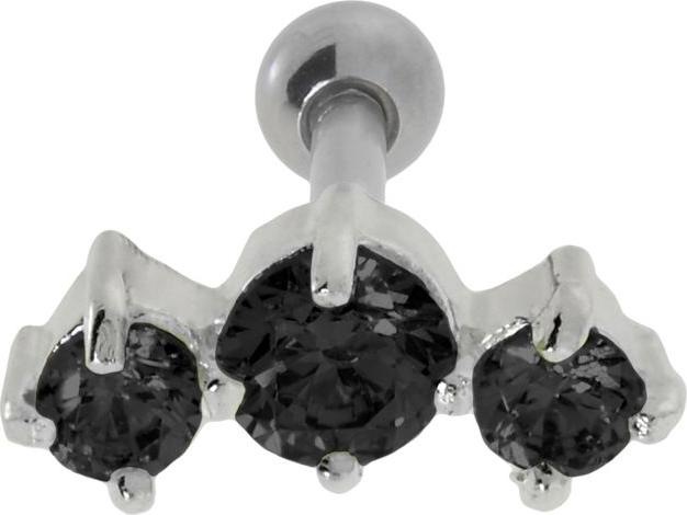 Produktbild Bijouteria Ohrpiercing (Edelstahl, Messing, Zirkonia)