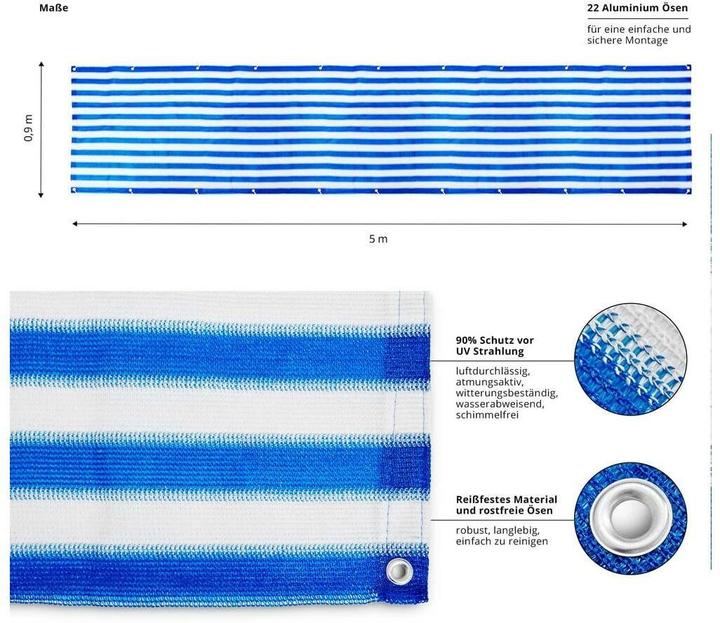 Produktbild Lumaland Balkonsichtschutz (500 cm)