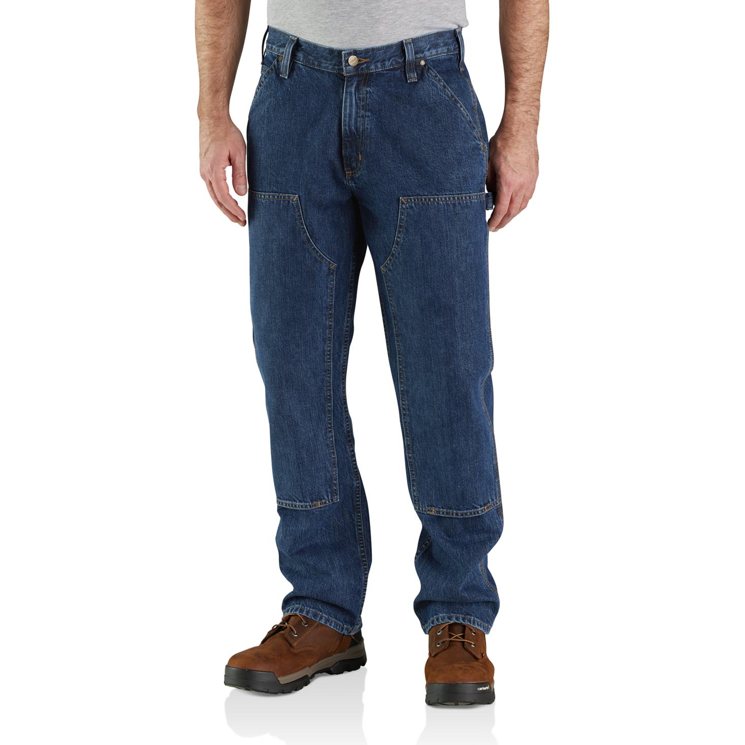 Carhartt, Arbeitshose, Double-Front Logger Jeans (33)