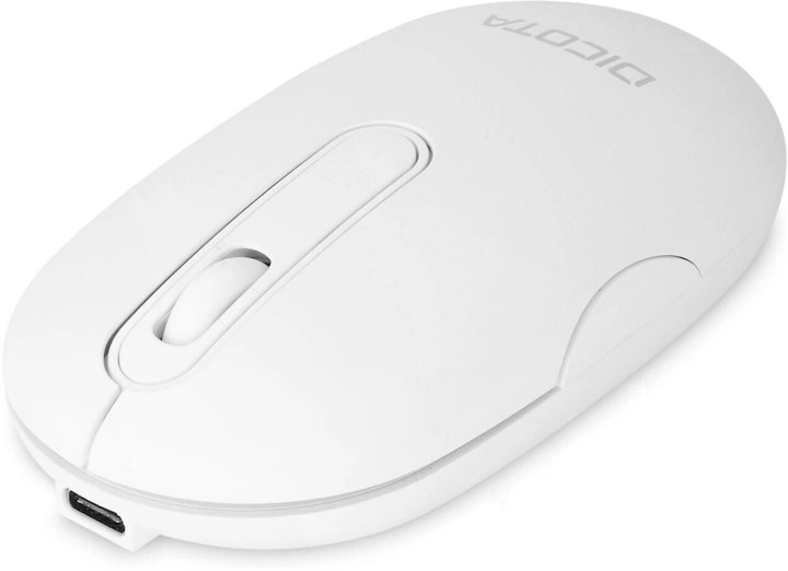 Image du produit Dicota Souris Bluetooth DESKTOP blanche (Sans fil)