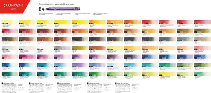 Image du produit Caran d'Ache Neocolor II Aquarelle Metallschachtel (Multicolore, 15 x)