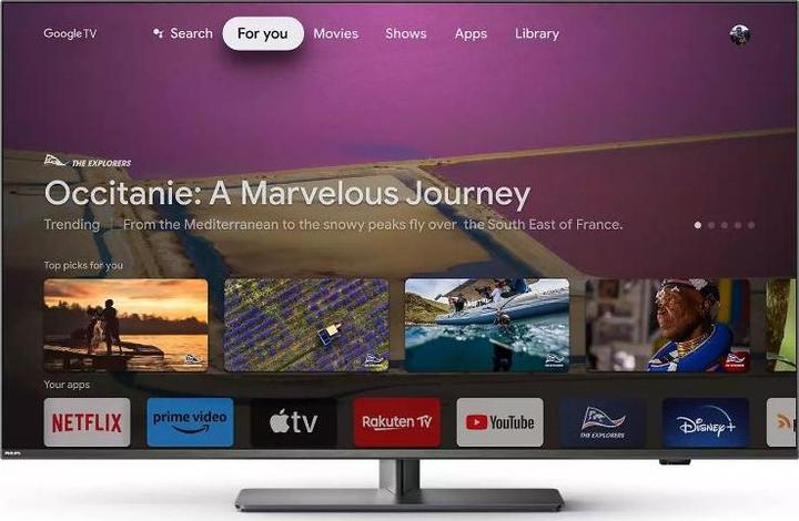 Image du produit Philips 43PUS8818/12 (43", LED, 4K, 2023, EU)