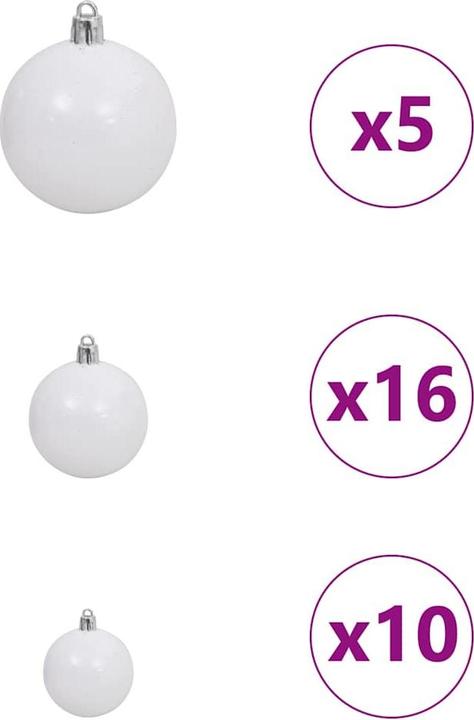 Image du produit vidaXL Weihnachtsbaum Dekoration (180 cm)