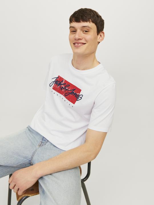 Actual product image Jack & Jones Jjtiley Tee Ss Crew Neck Ln (XXL)