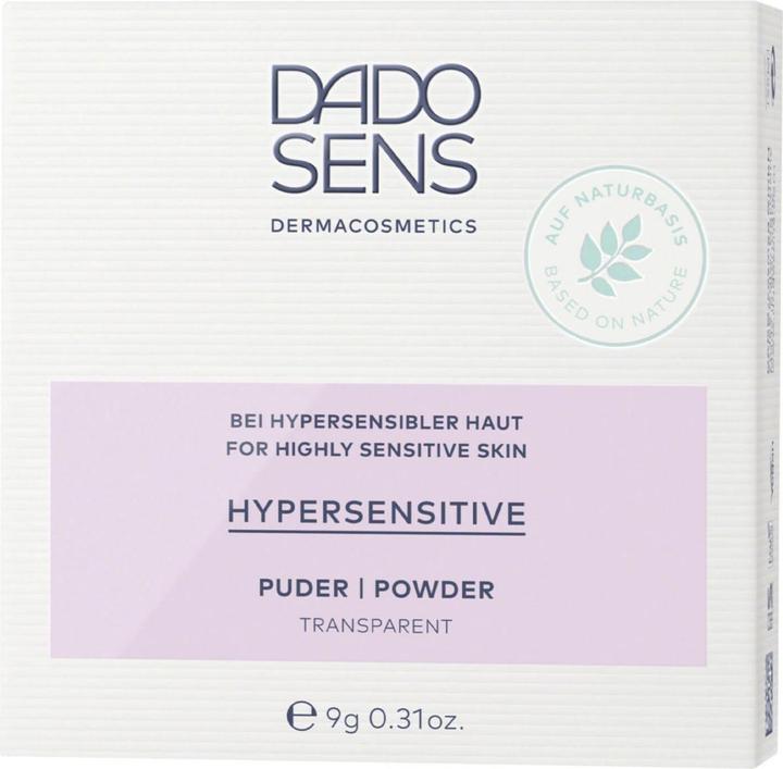 Produktbild Dado Sens HYPERSENSITIVE Puder Transparent - Sensible Haut (Transparent)