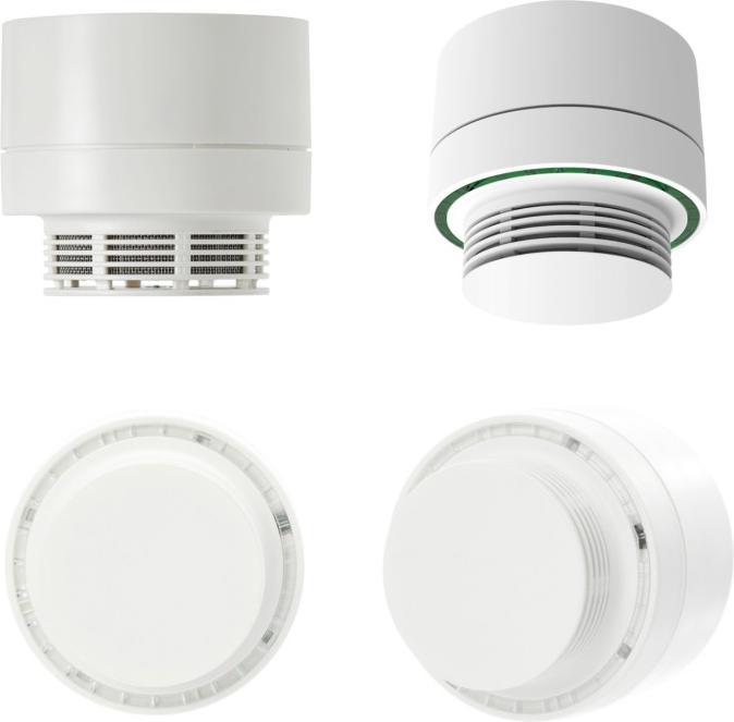 Actual product image Hekatron HEKA Optical Radio Smoke Switch