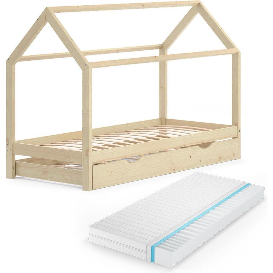 VitaliSpa, Kinderbett, Hausbett Wiki (90 x 200 cm)