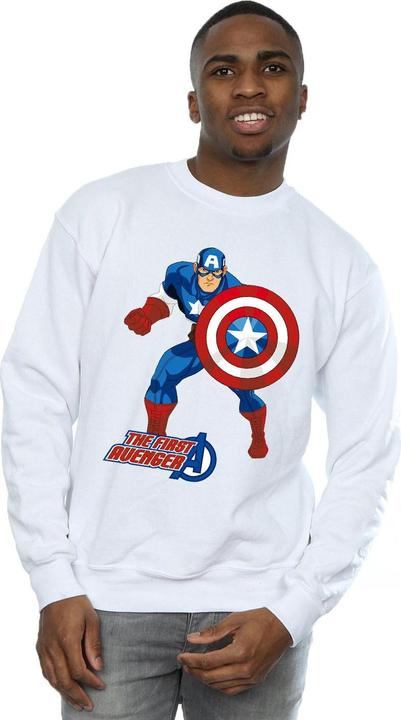 Immagine prodotto Captain America The First Avenger Felpa Adulto Unisex (XXL)