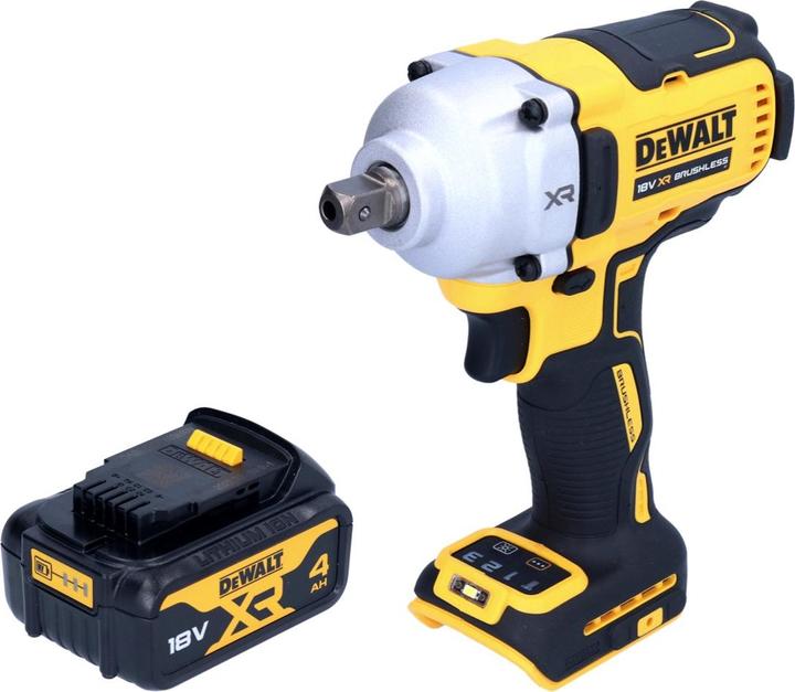 Produktbild DeWalt DCF 892 N Akku Schlagschrauber 18 V 812 Nm 1/2" Brushless + 1x Akku 4,0 Ah - ohne Ladegerät (Akkubetrieb)