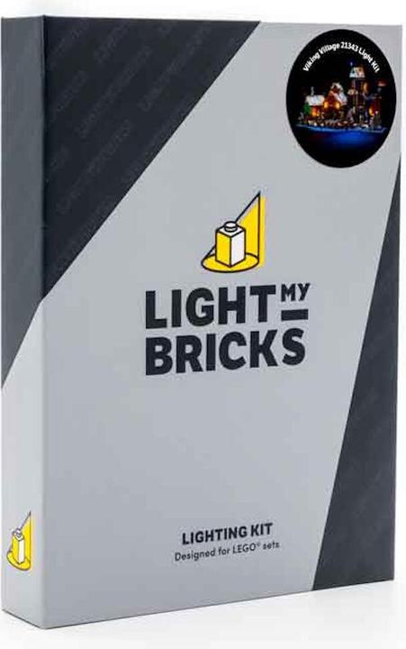 Produktbild Light my bricks LED Licht Set für LEGO® 21343 Wikingerdorf