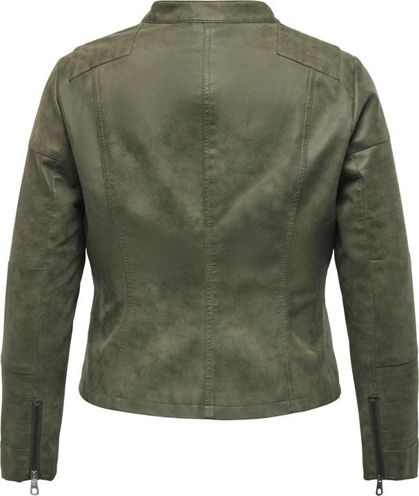 Actual product image Only Curvy biker jacket faux leather jacket (50)