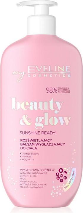Produktbild Eveline Beauty & Glow Illuminierende Glättende Körperlotion 350ml (Körperlotion, 350 ml)