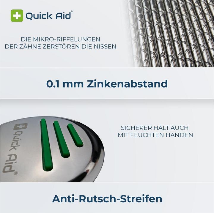 Produktbild Quick Aid Läuse- und Nissenkamm
