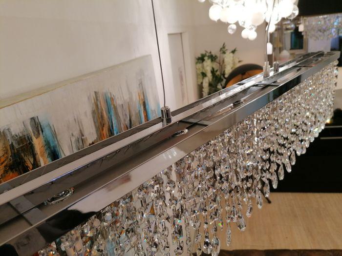 Produktbild TL Pendellampe 117cm gefertigt mit SPECTRA® Crystal von SWAROVSKI (G9)