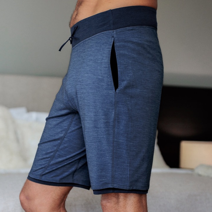 Produktbild Dagsmejan Pyjama Unterteil "Stay Warm" dunkelblau (52, L)