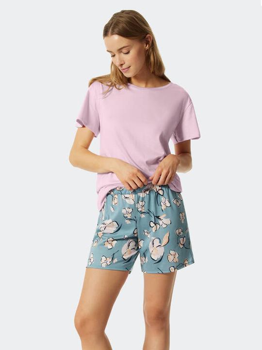 Produktbild Schiesser Modern Floral Schlafanzug kurz (40)