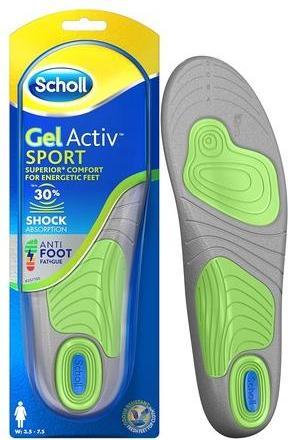 Actual product image Scholl Sport insoles