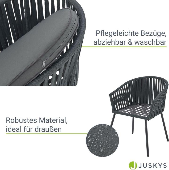 Actual product image Juskys Set of 2 Rope