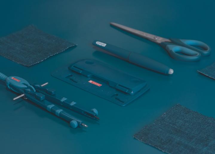 Produktbild Brunnen Taschenlocher Colour Code denim