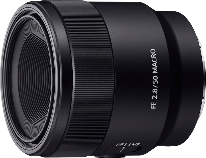 Sony FE 50 mm f/2,8 Macro (Sony E, APS-C / DX, Full-frame)