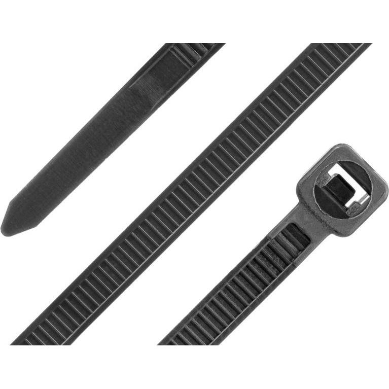 Montiss, Fascette, Montis Opaski zaciskowe Montis czarne 4,8x160mm MT141 /100szt (160 mm, 100 pz.)