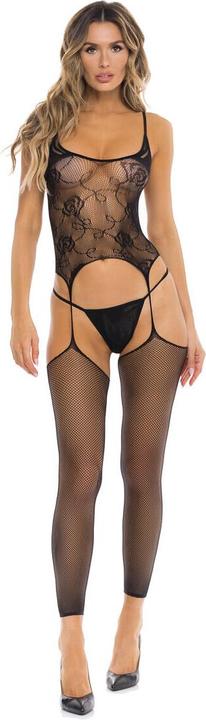 Produktbild René Rofé Rene Rofe On All Night Bodystocking w/G-String Black O/S (One Size)