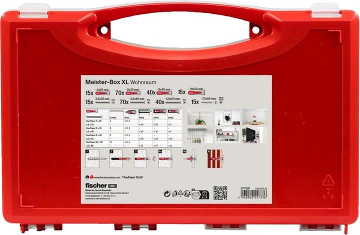 Produktbild Fischer Meisterbox XL DuoPower + S (210) (280 Stk.)
