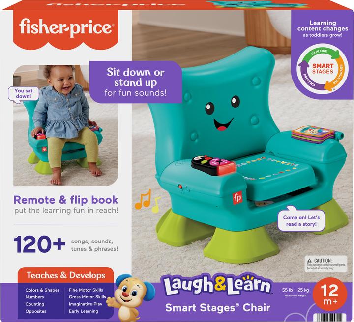 Produktbild Fisher-Price LernspaÃŸ LernspaÃŸ Musikstuhl - E3 (Deutsch, Französisch, Englisch)