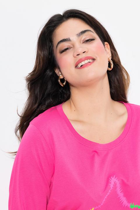 Image du produit Angel of Style Langarmshirt, Neon-Stern (46)
