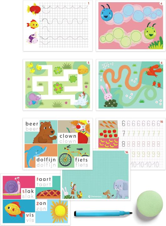 Actual product image Clementoni Education - I learn to write