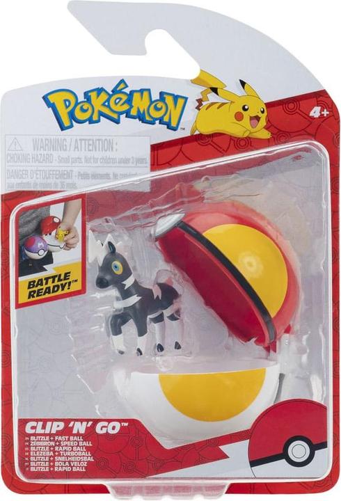 Actual product image Pokémon Clip 'N' Go Blitzle