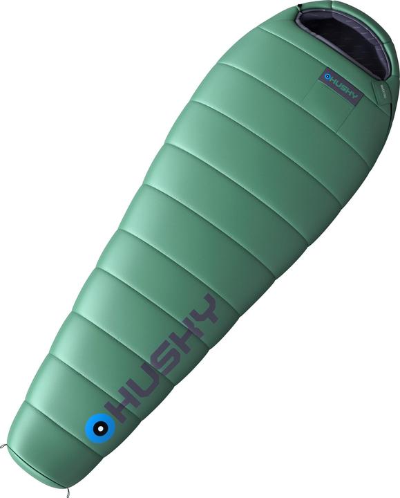 Husky Mummy sleeping bag Maestro Mint -7°C 2024-220 x 85 cm-Green (220 cm)
