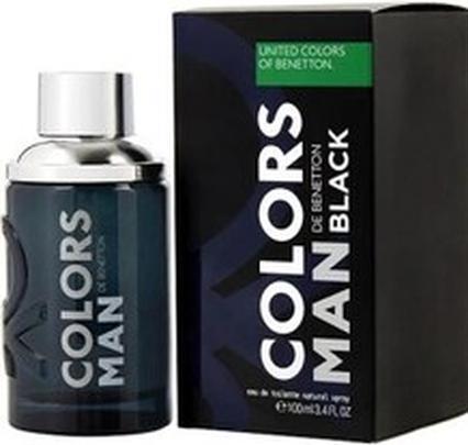 Image du produit Benetton Colors De Black by Eau de Toilette Spray 100 ml (Eau de toilette, 100 ml)