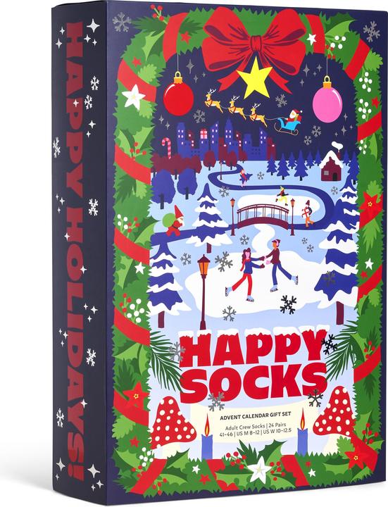 Happy Socks 24-Pack Advent Calendar Gift Set