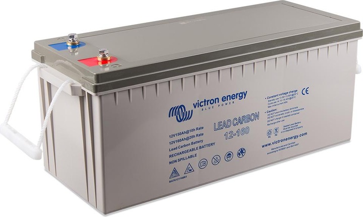 Immagine prodotto Victron Energy Batteria al piombo carbone 12V/160Ah (M8) (12 V, 160 Ah)