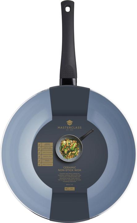 Image du produit Master Class Wok (29.50 cm, Poêle à frire, Fonte d'aluminium)