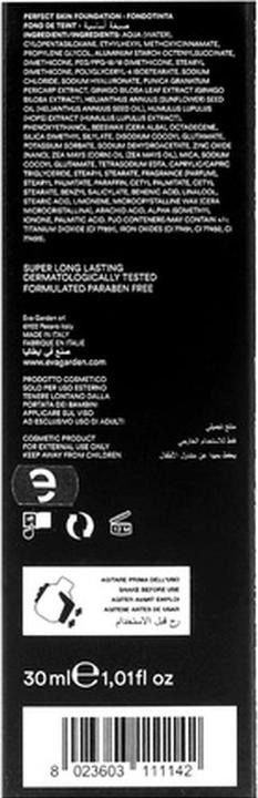Produktbild Evagarden Perfect Skin Foundation Soft Texture Excellent Coverage Natural