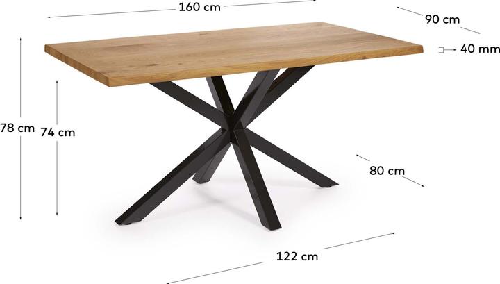 Produktbild Kave Home Argo (90 x 160 cm)