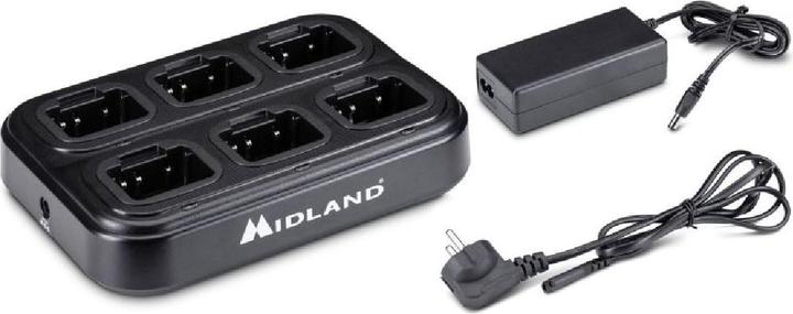 Actual product image Midland G15Pro 6-fold stand charger