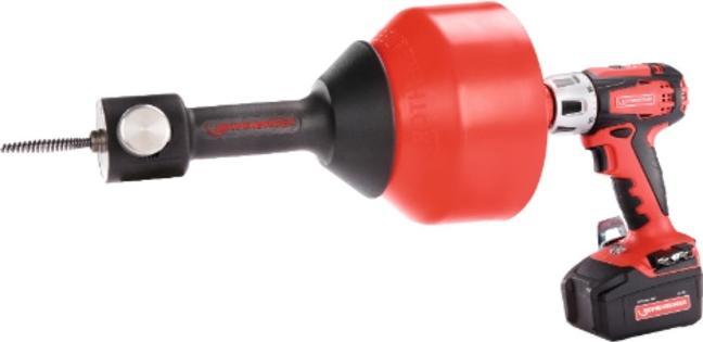 Productafbeelding Rothenberger Elektrische buisreiniger ROSPIMATIC CL Gr Spiraallengte 7,5 m Spiraal-Ø 8 mm (1 Pcs.)