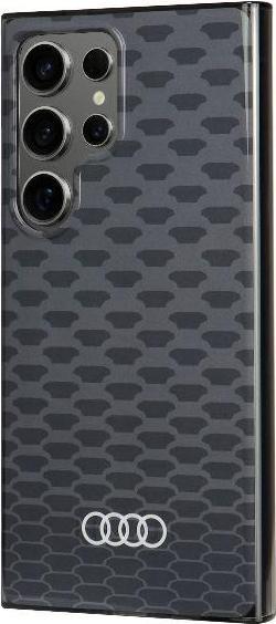 Audi IML Stitching Pattern MagSafe Case S928 czarny/black hardcase AU-IMLMU-Q5/D3-BK (Samsung Galaxy S24 Ultra)