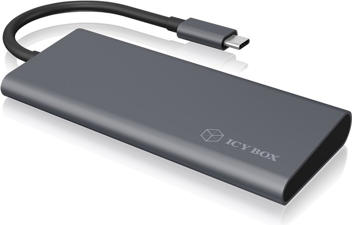 Actual product image Icy Box IB-DK4022-CPD (USB-C, 4 Ports)