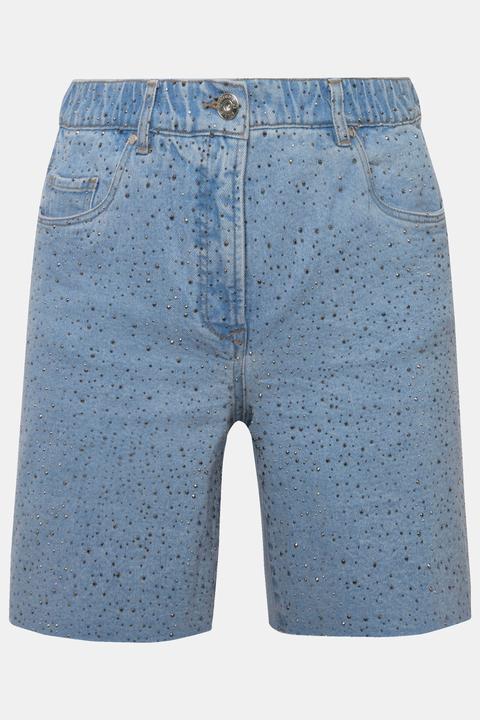 Actual product image Studio Untold Studded Cutoff Denim Shorts (48)