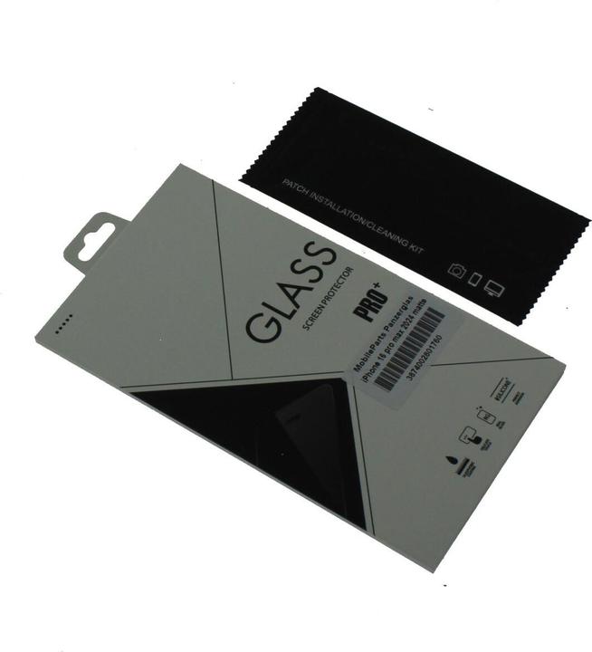 Actual product image MobileParts Panzerglas (1 pcs., Apple iPhone 16 Pro Max)