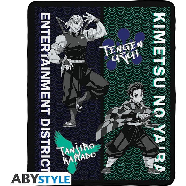 ABYstyle Demon Slayer Coperta: Tanjiro & Tengen, Altri accessori gaming, Multicolore