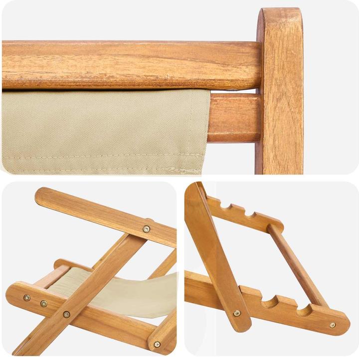 Immagine prodotto vidaXL Liegestuhl (107 cm)