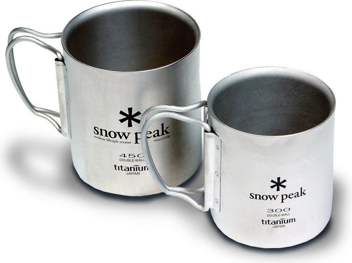 Produktbild Snow Peak Double Wall Cup Titanium 300 (300 ml)