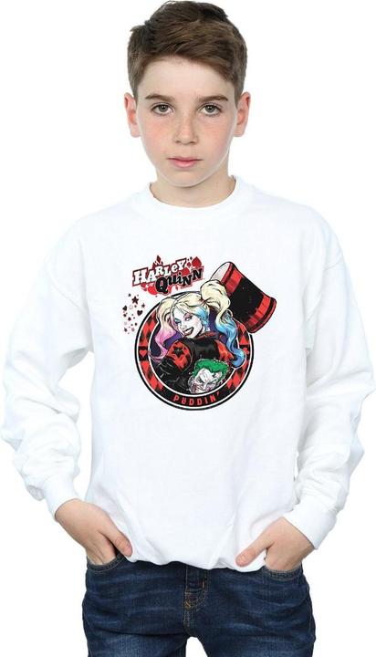 Produktbild Harley Quinn Joker Patch Sweatshirt Jungen (128)